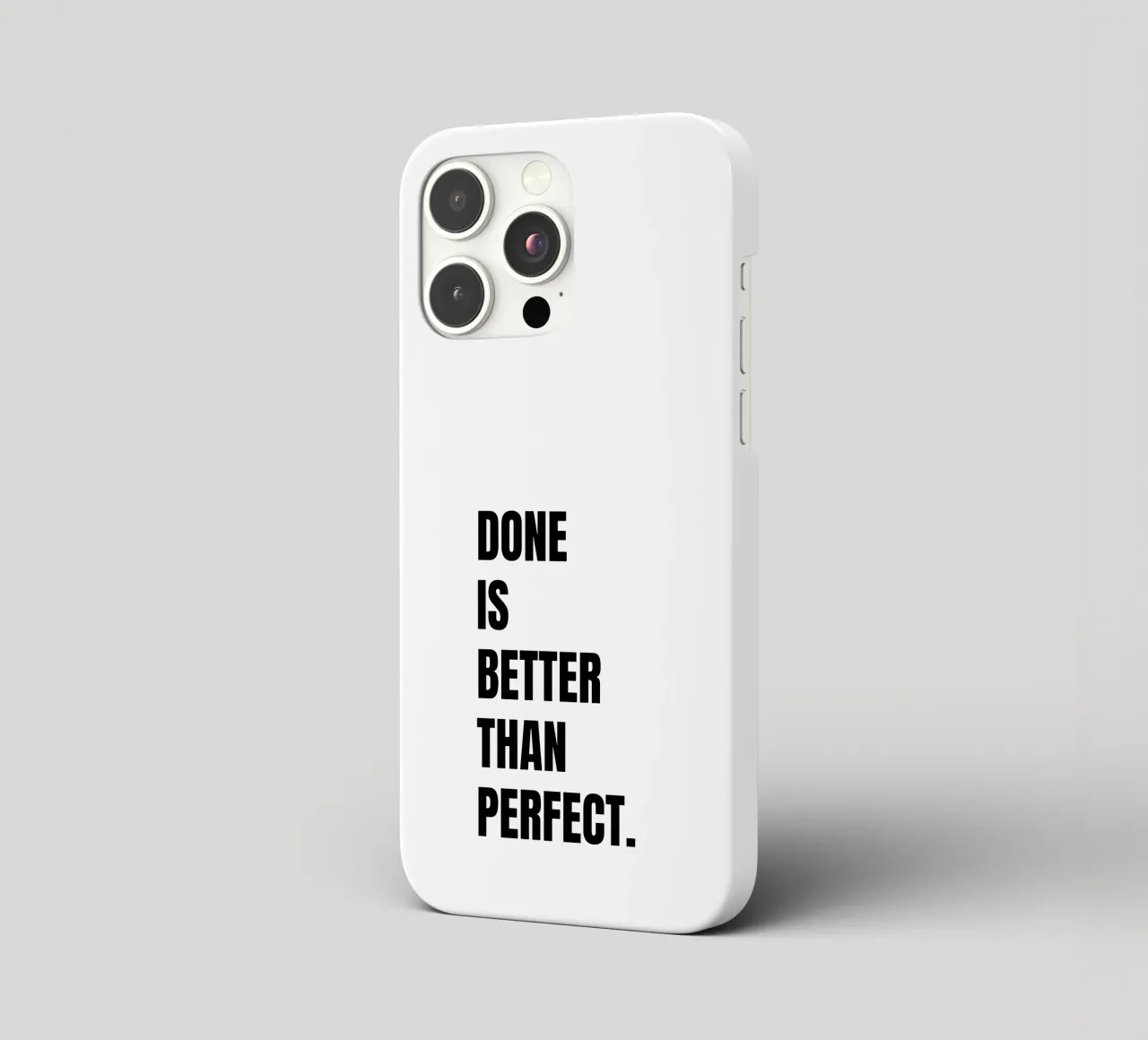 Done is better than perfect cover iphone da RB-Quotes