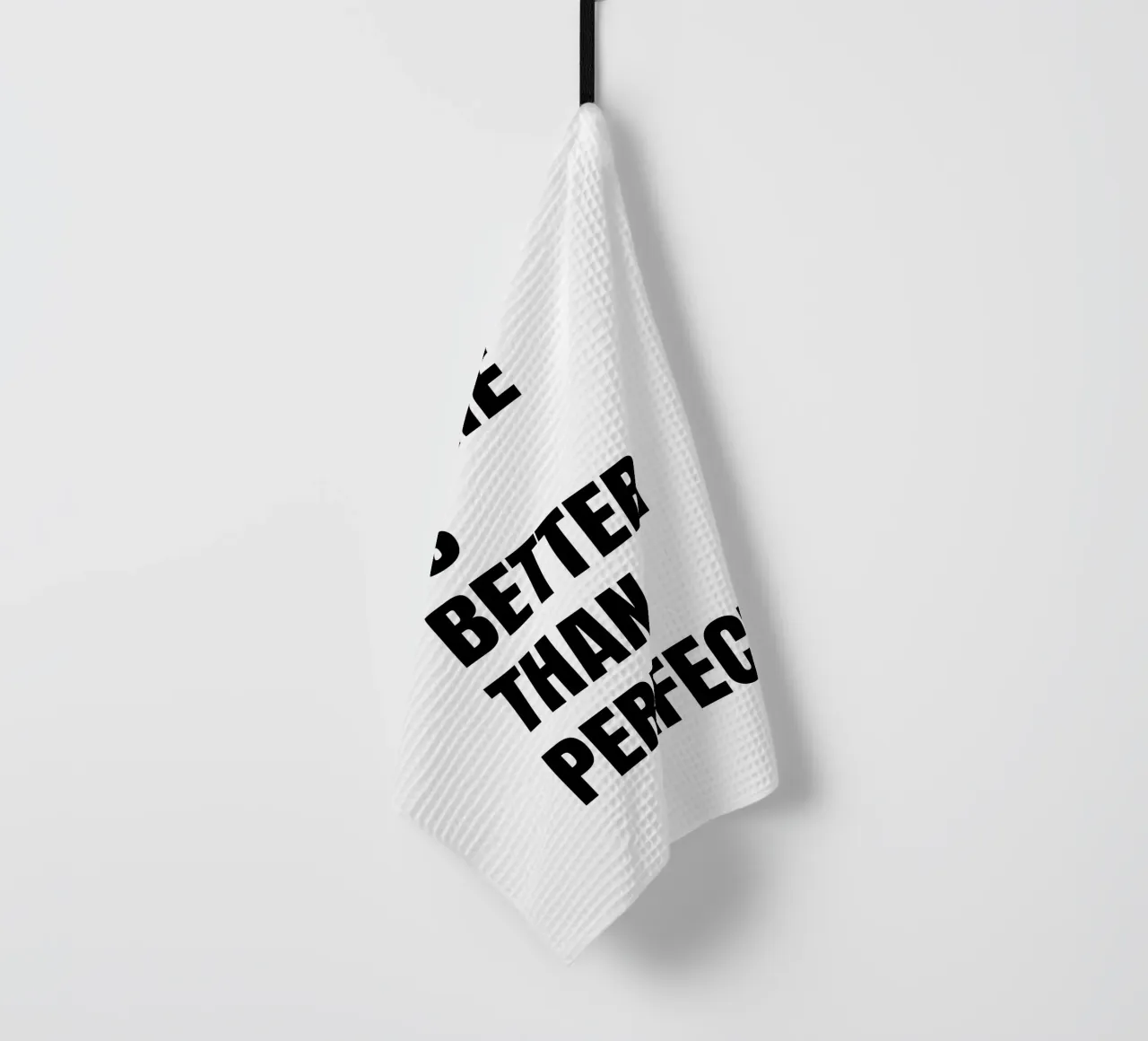 Done is better than perfect canovaccio da cucina da RB-Quotes