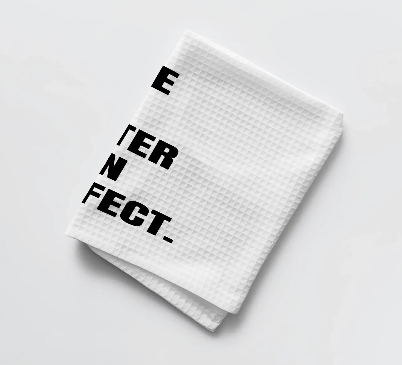 Done is better than perfect canovaccio da cucina da RB-Quotes