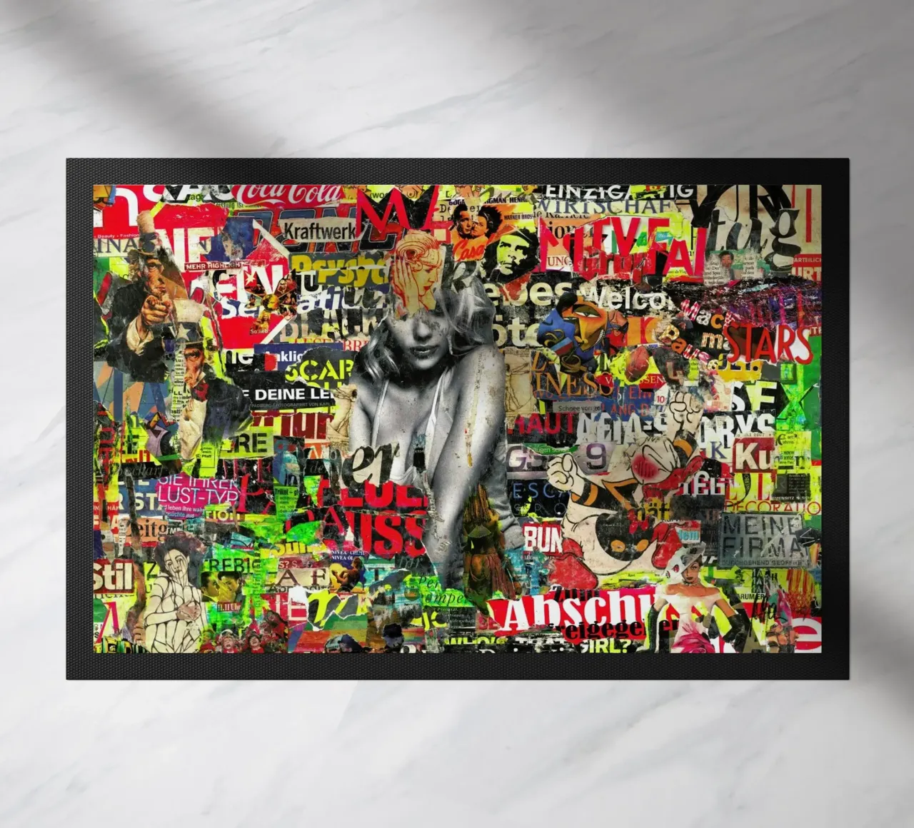 Trashy, 2007 doormat by Gothans Papierwelten