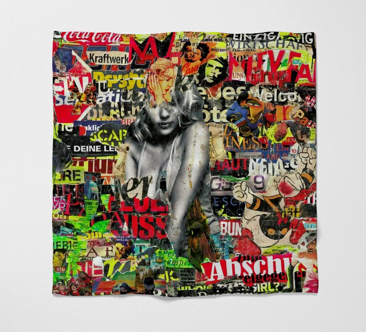 Trashy, 2007 Fleecedecke von Gothans Papierwelten