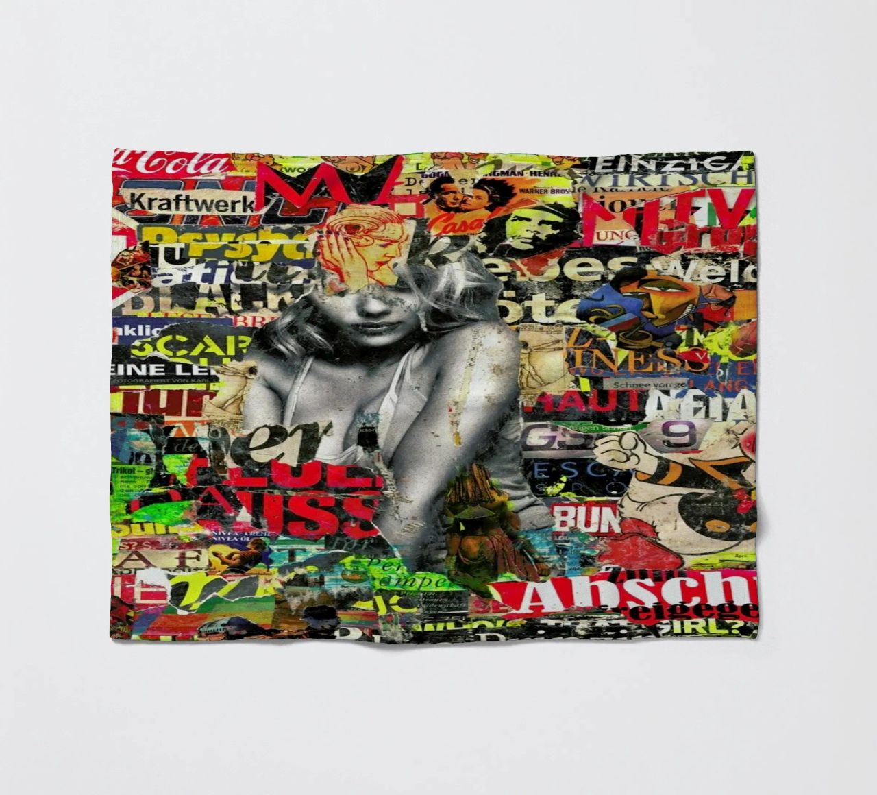 Trashy, 2007 Fleecedecke von Gothans Papierwelten