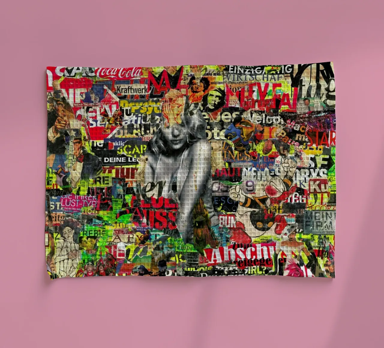 Trashy, 2007 Geschirrtuch von Gothans Papierwelten