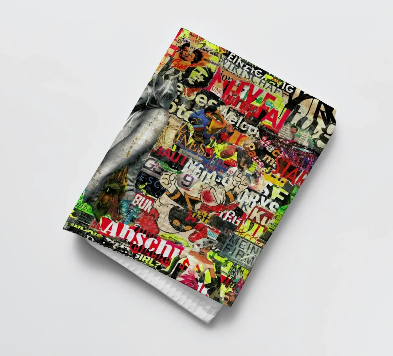 Trashy, 2007 Geschirrtuch von Gothans Papierwelten