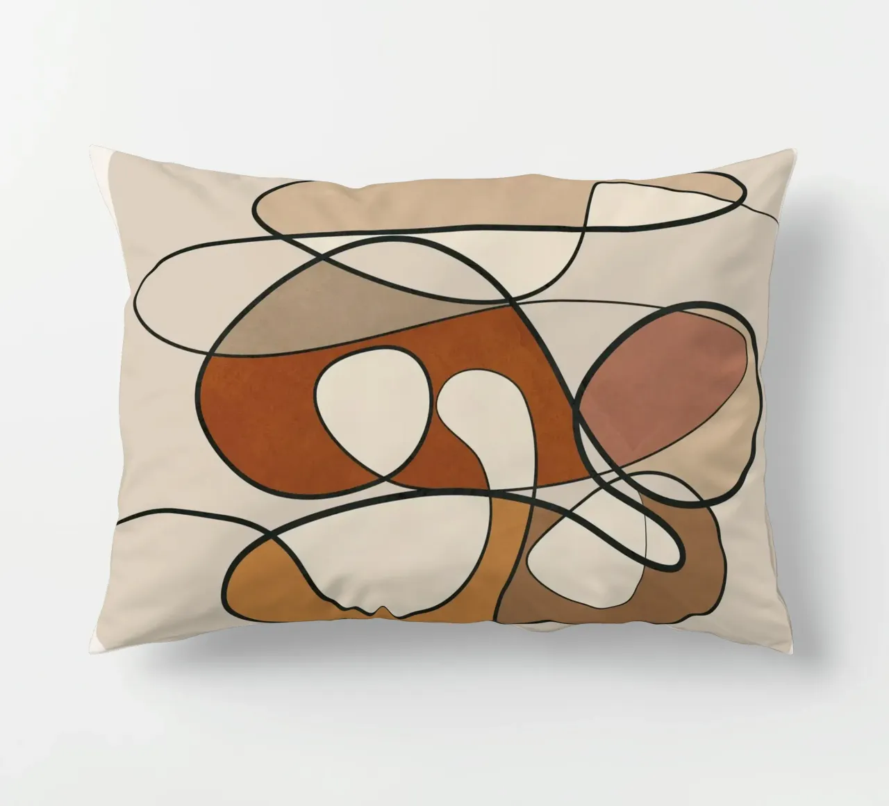 Abstract Line 01 cuscino da cityart
