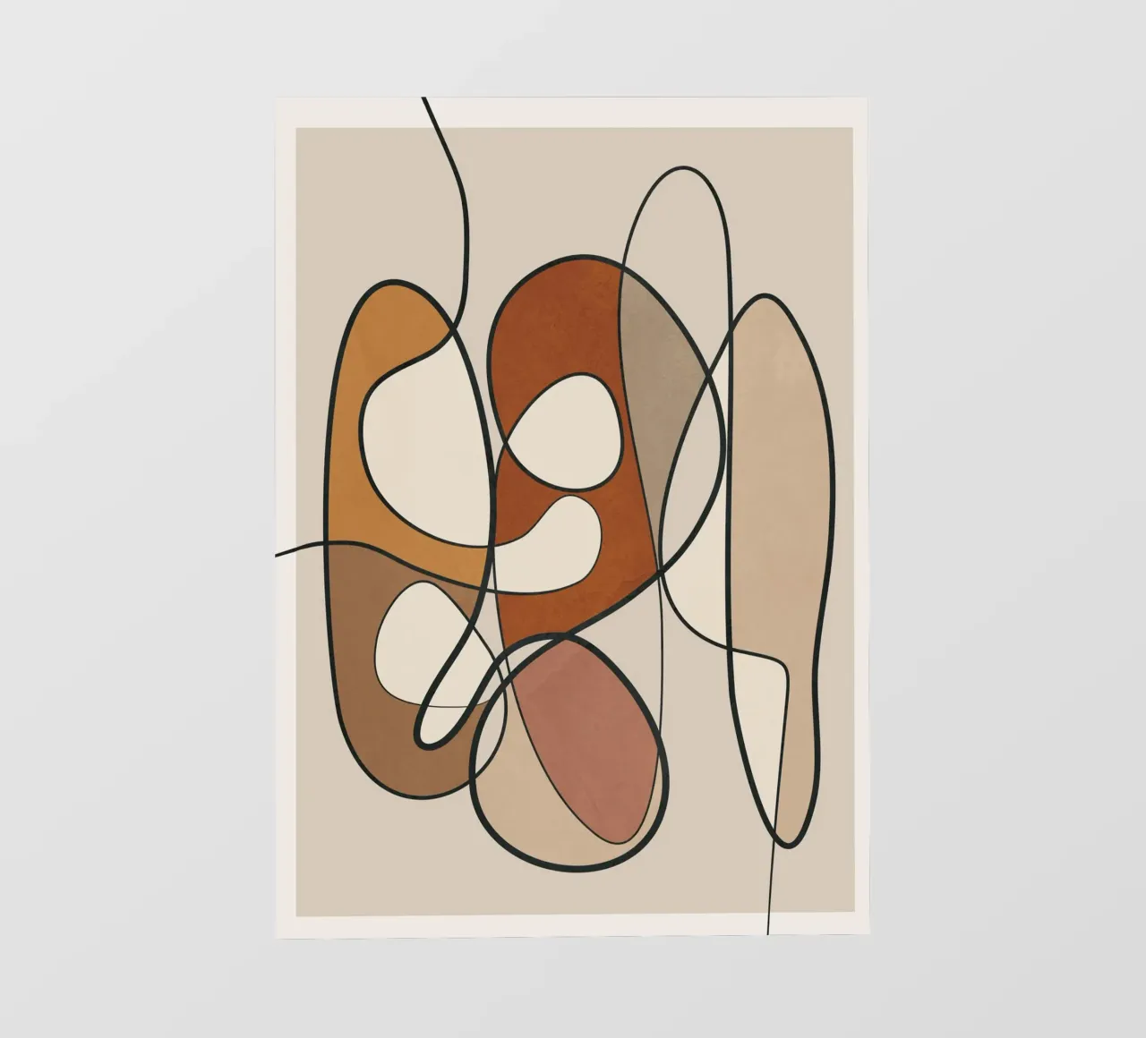 Abstract Line 01 telo in pvc da cityart