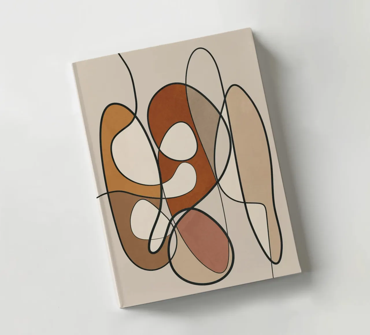 Abstract Line 01 notebook by cityart