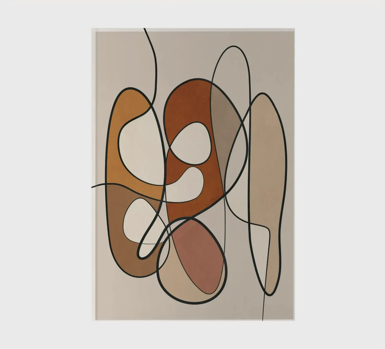 Abstract Line 01 notebook by cityart