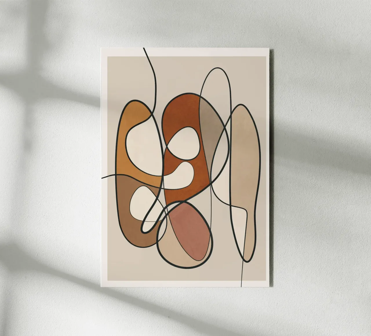 Abstract Line 01 alluminio dibond da cityart
