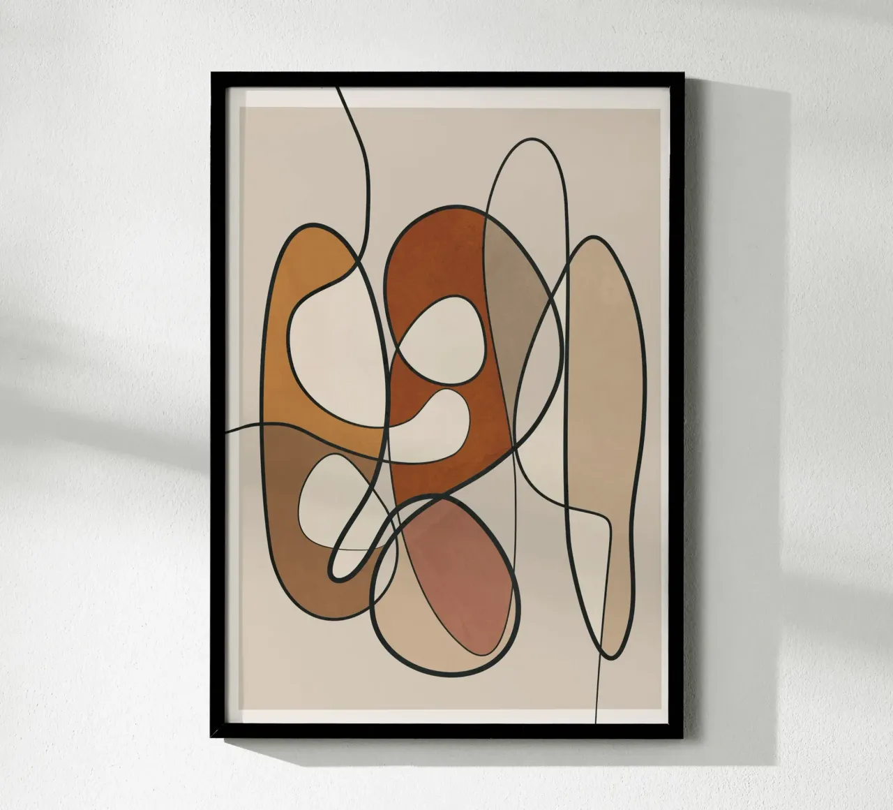 Abstract Line 01 carta hahnemühle da cityart