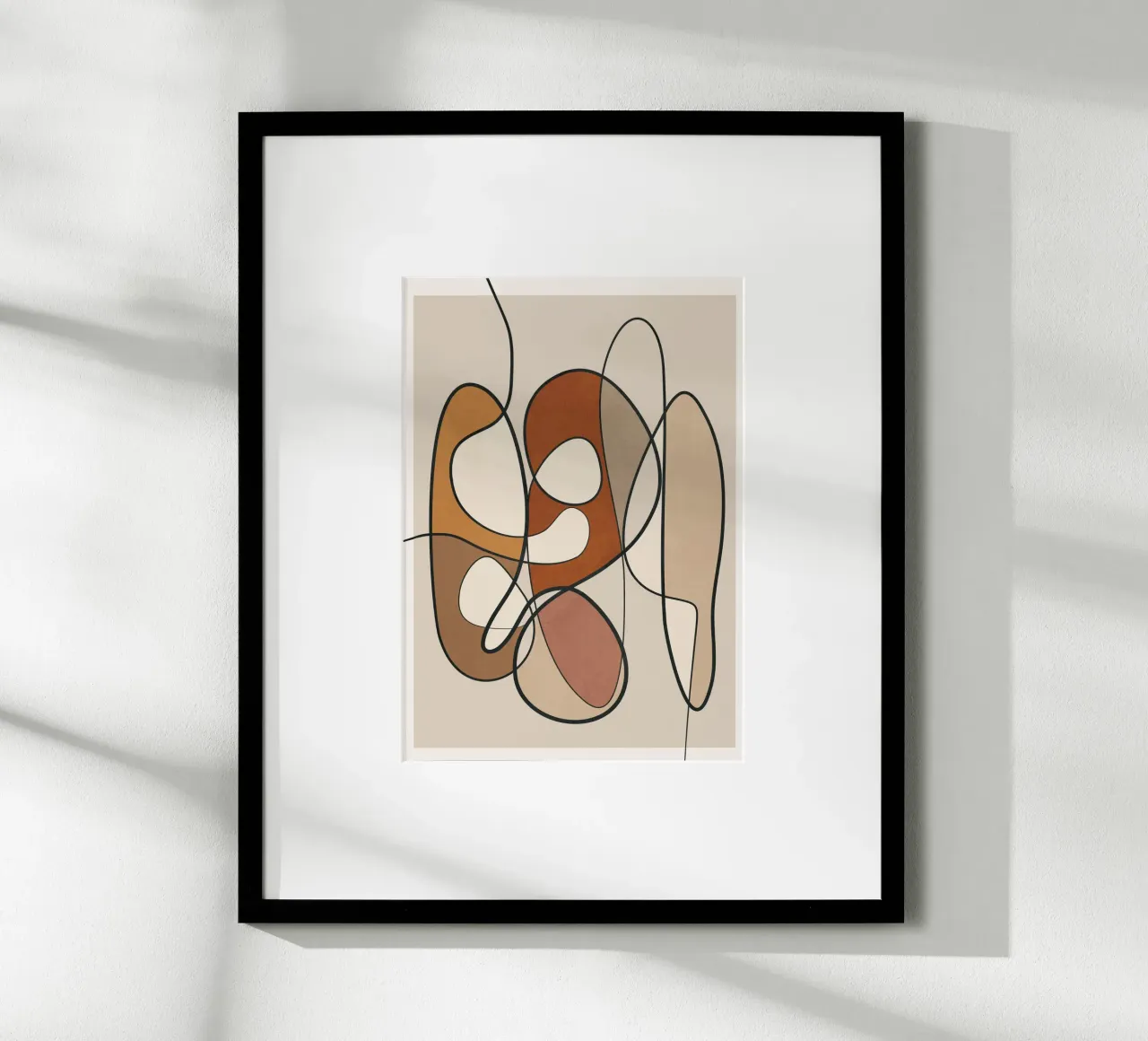 Abstract Line 01 carta hahnemühle da cityart