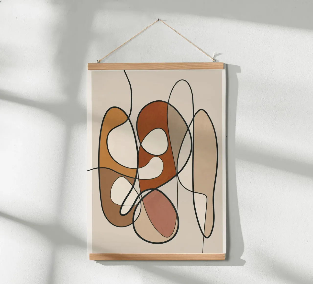 Abstract Line 01 carta hahnemühle da cityart