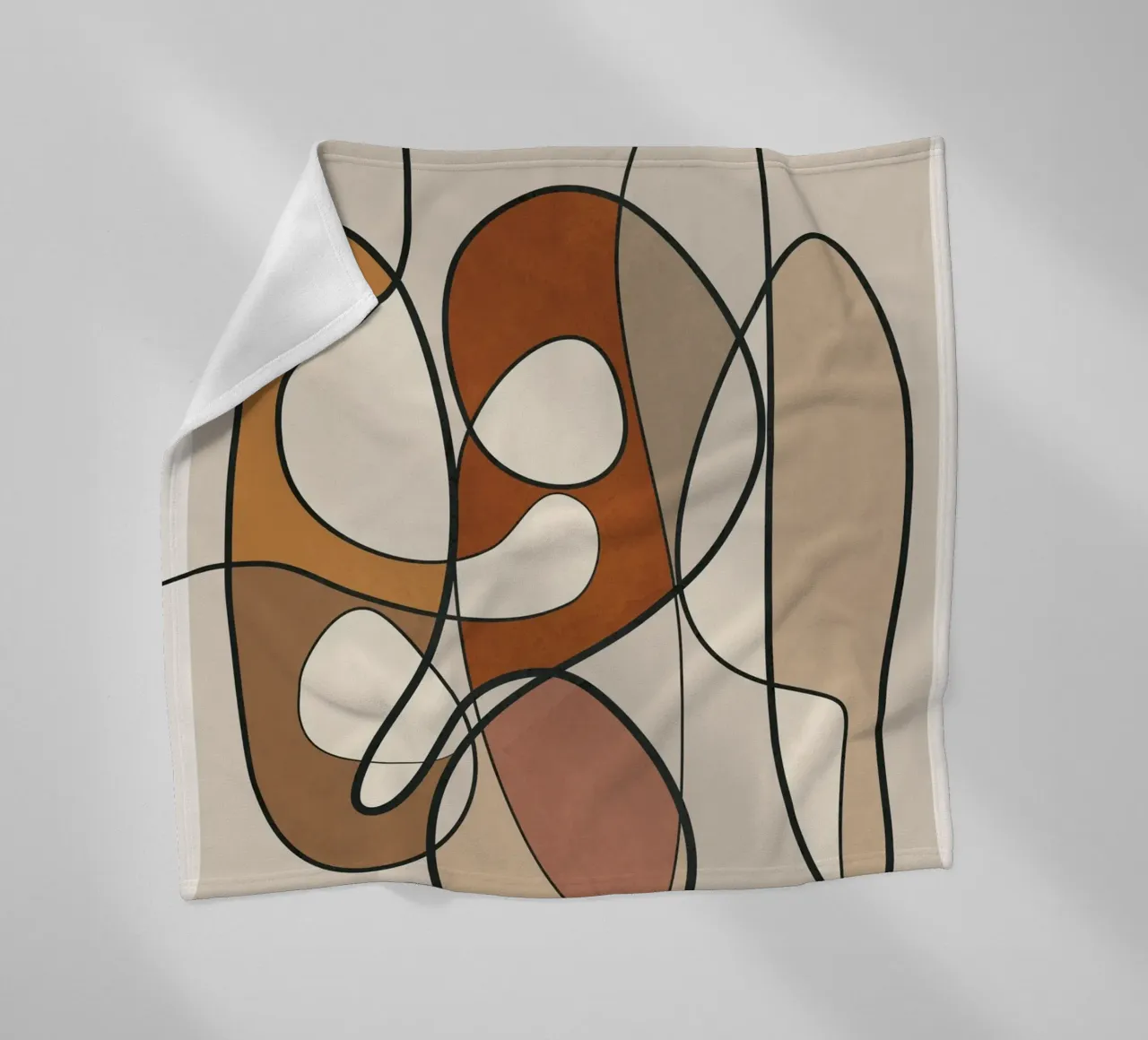 Abstract Line 01 coperta in pile da cityart