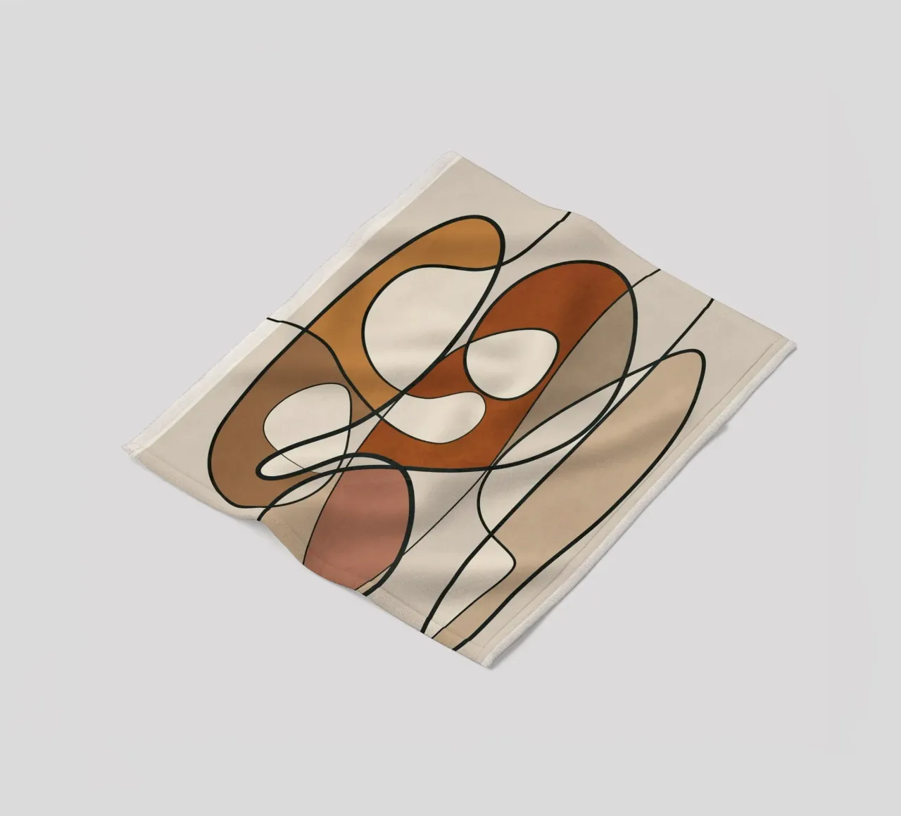 Abstract Line 01 coperta in pile da cityart