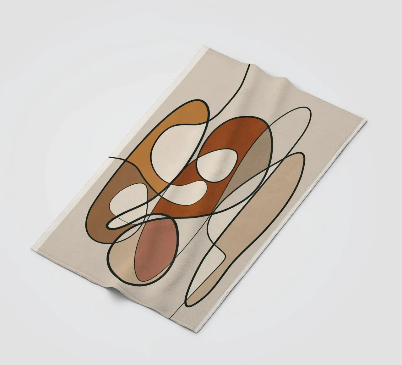 Abstract Line 01 coperta in pile da cityart