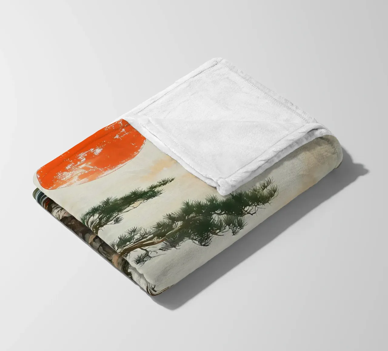 bonsai pine tree rock coperta in pile da Patrick L Lord