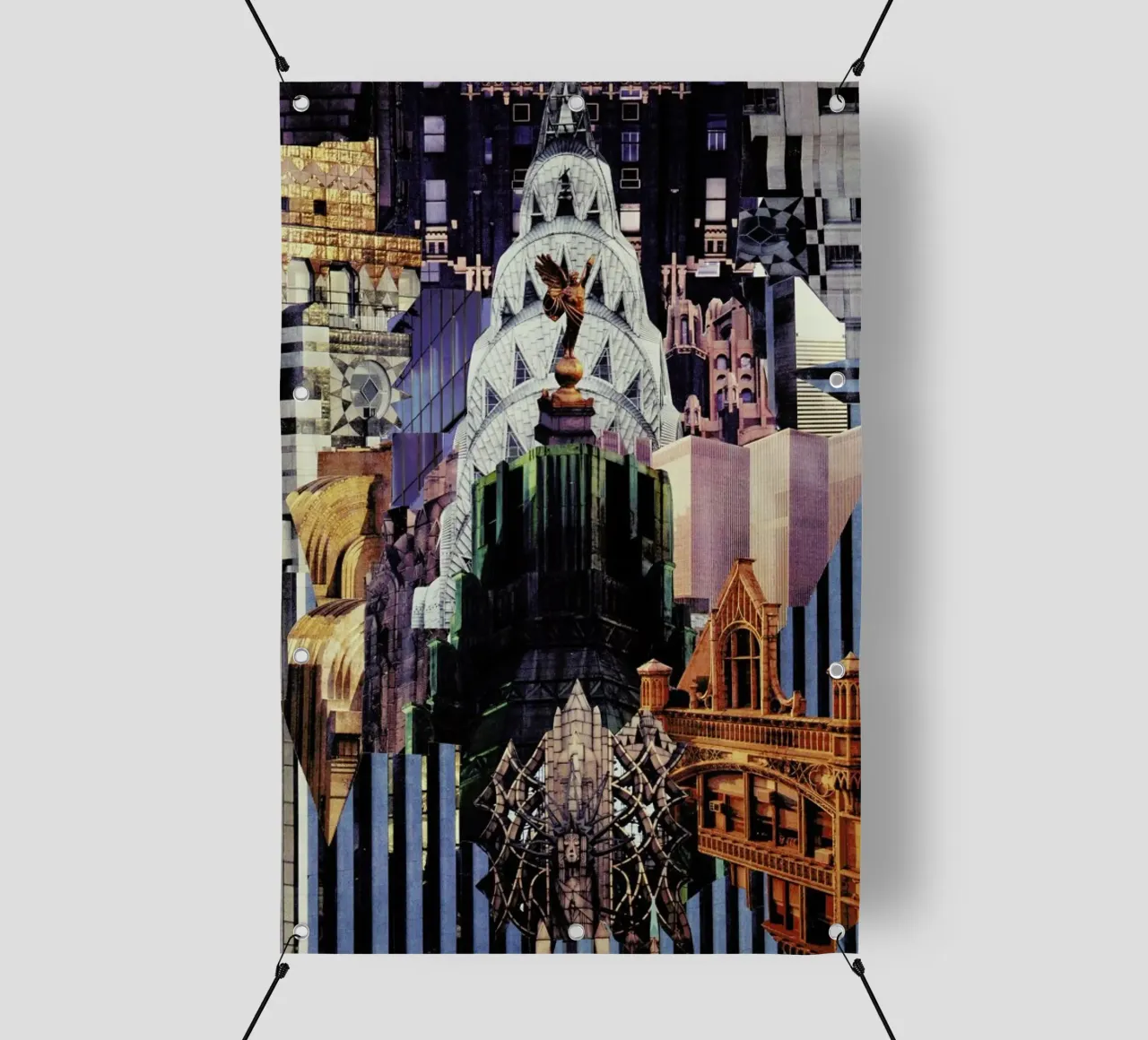 Upside Down, 1977 telo in pvc da Gothans Papierwelten