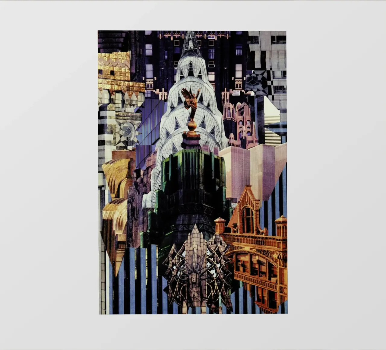 Upside Down, 1977 telo in pvc da Gothans Papierwelten