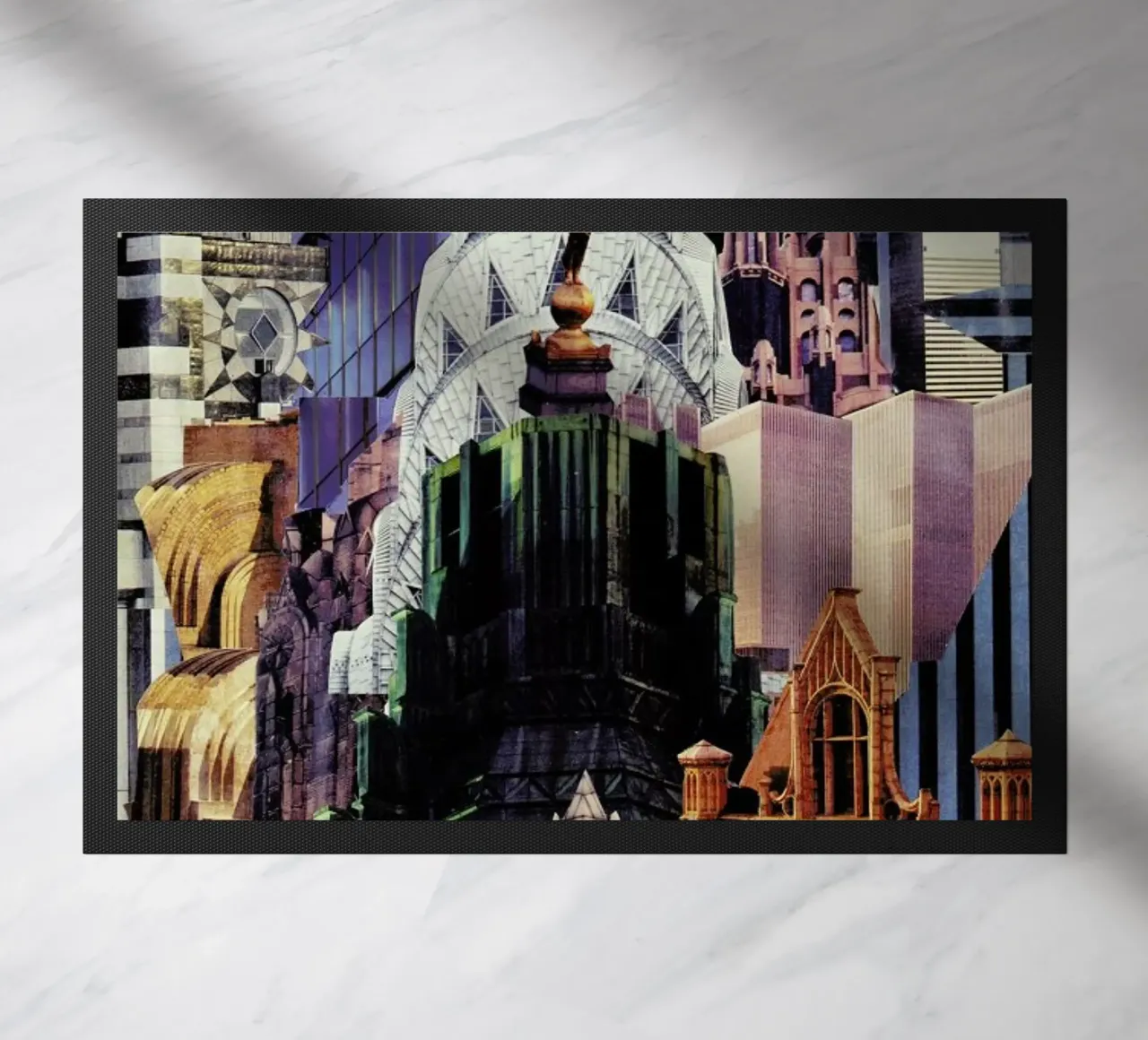 Upside Down, 1977 doormat by Gothans Papierwelten