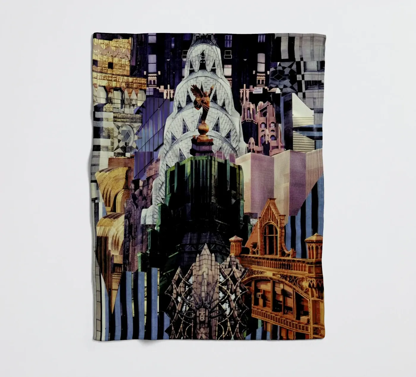 Upside Down, 1977 fleecedeken van Gothans Papierwelten