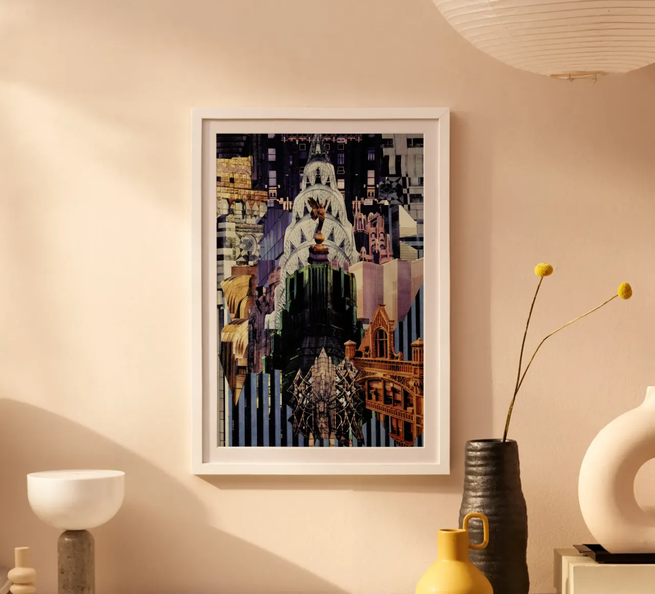Upside Down, 1977 poster con telaio in legno da Gothans Papierwelten