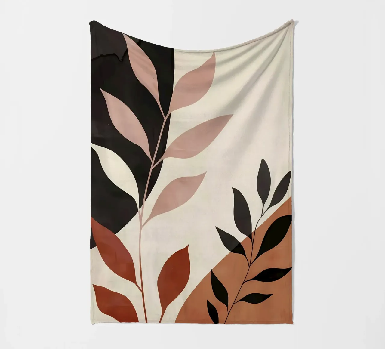 foglie fogliame botanico coperta in pile da Patrick L Lord