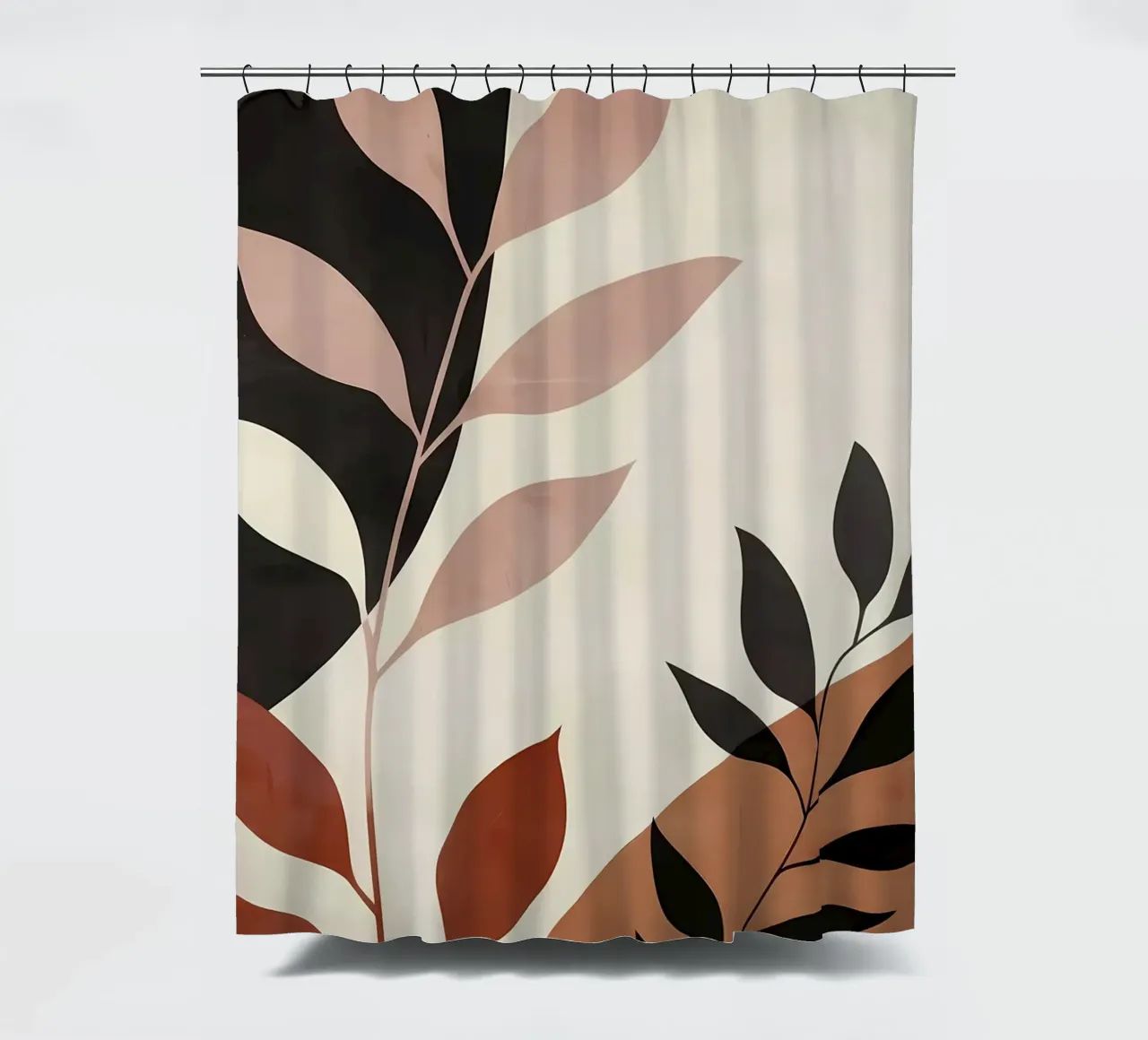 foglie fogliame botanico tenda da doccia da Patrick L Lord