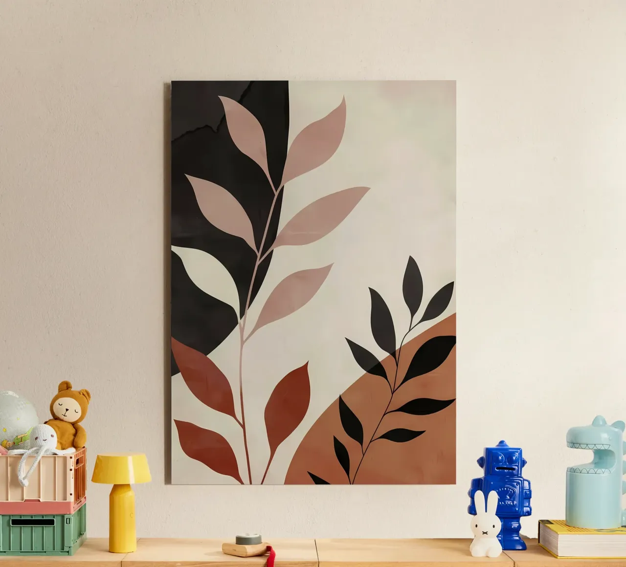 foglie fogliame botanico alluminio dibond da Patrick L Lord