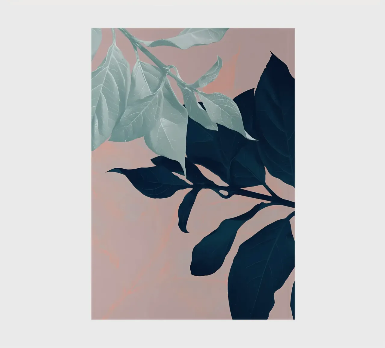 leaves foliage plants notebook by Robert Wiesner