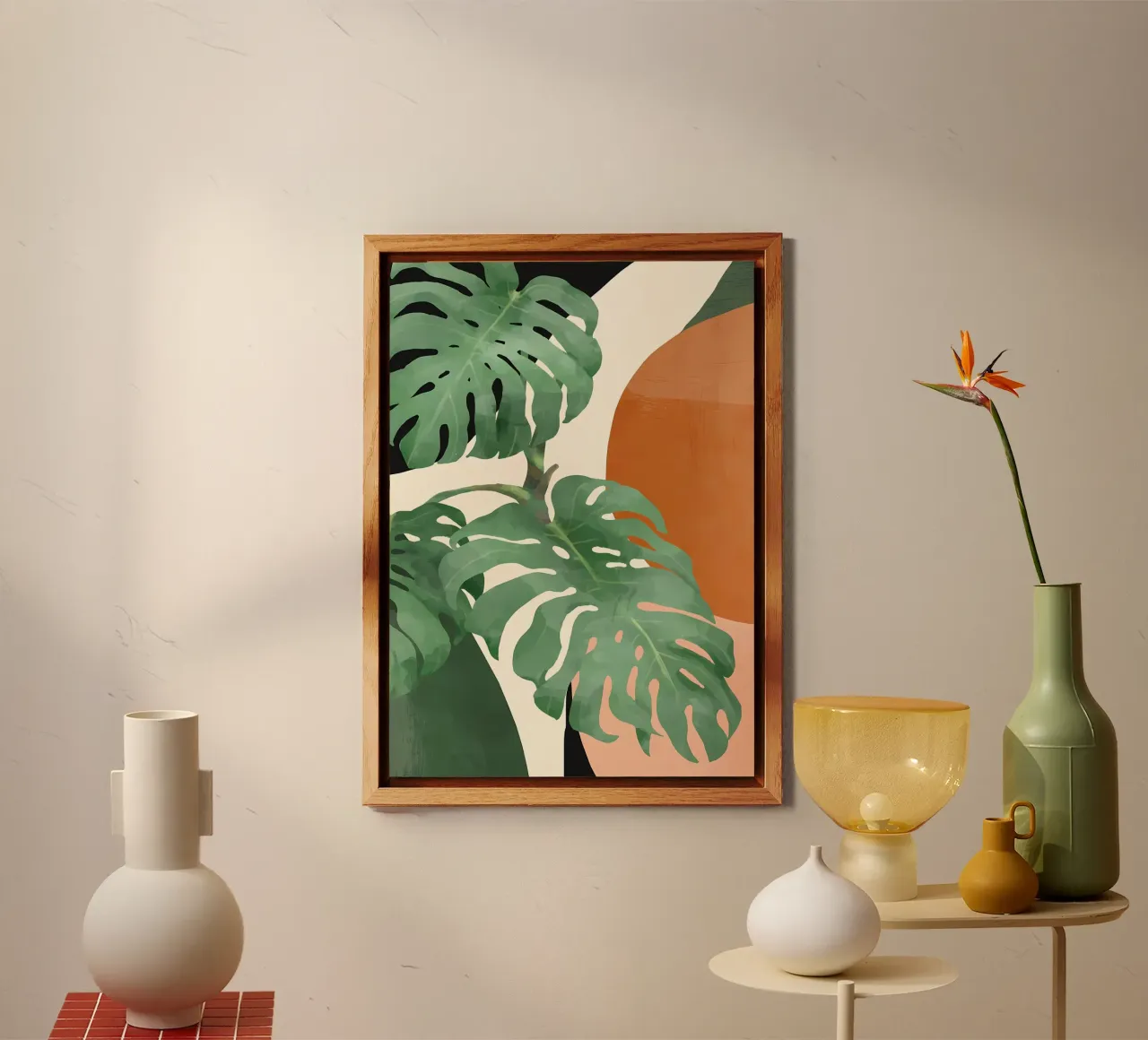 monstera bladeren botanisch forex-plaat van Robert Wiesner