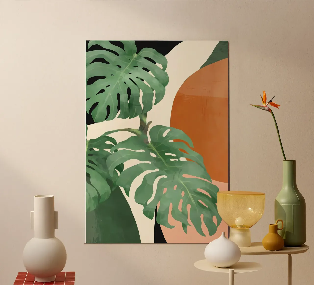 monstera bladeren botanisch forex-plaat van Robert Wiesner