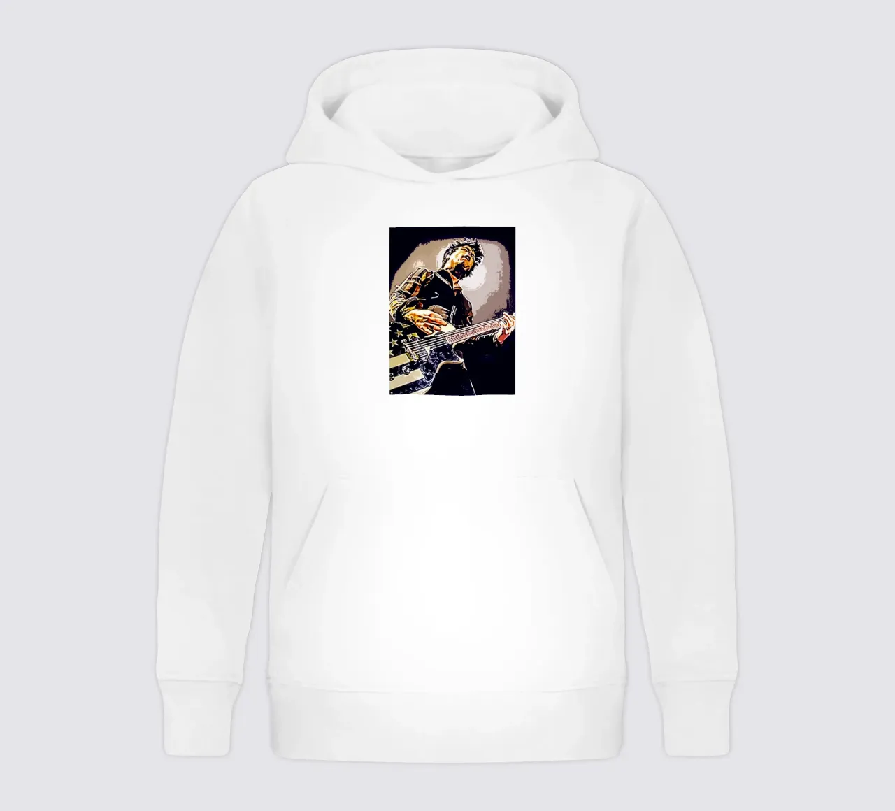 Billie Joe Armstrong green day band music Art kids hoodie by music soul