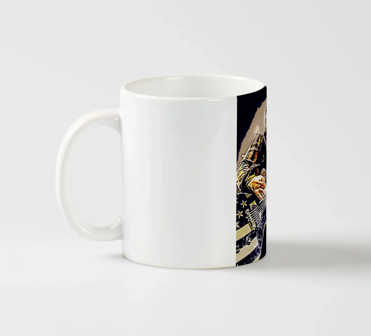 Billie Joe Armstrong groupe green day musique Art mug en céramique de music soul
