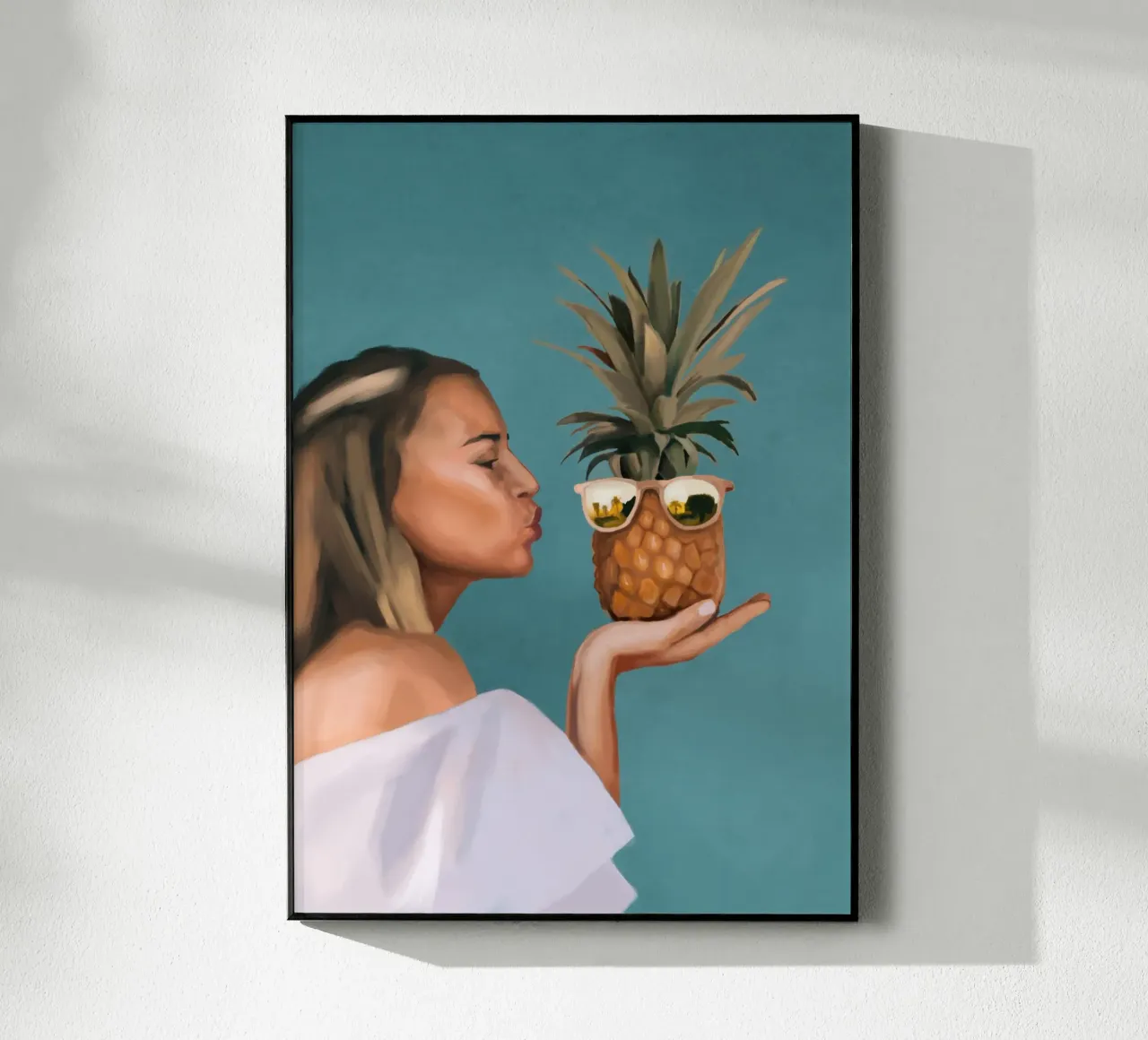 Bacio tropicale 1 plexiglass da Verse