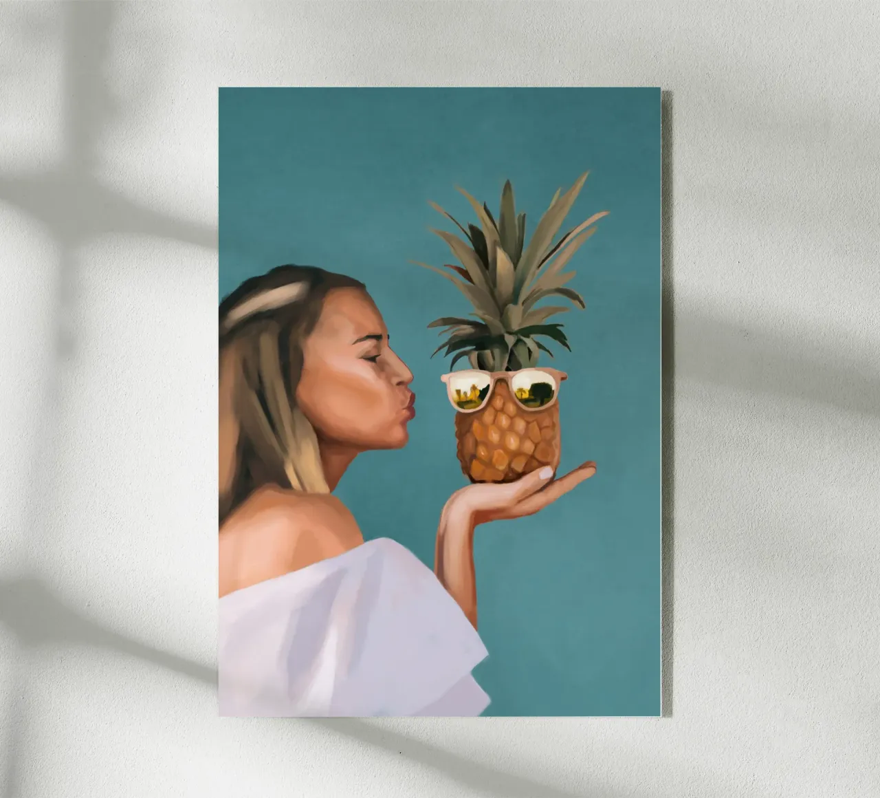 Bacio tropicale 1 plexiglass da Verse