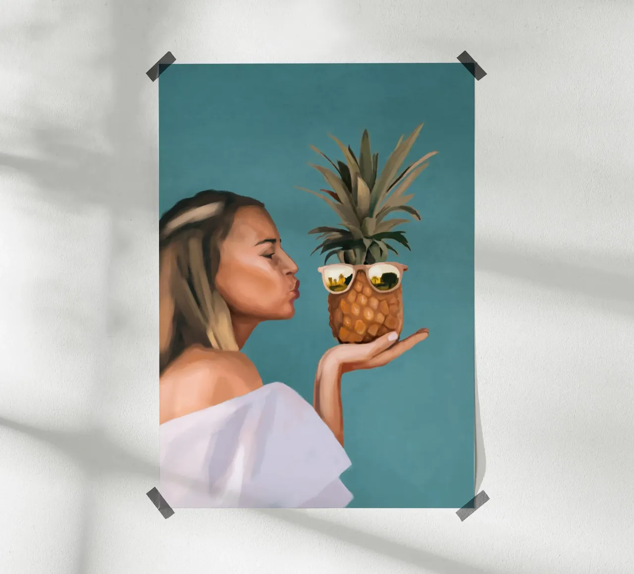 Bacio tropicale 1 poster da Verse