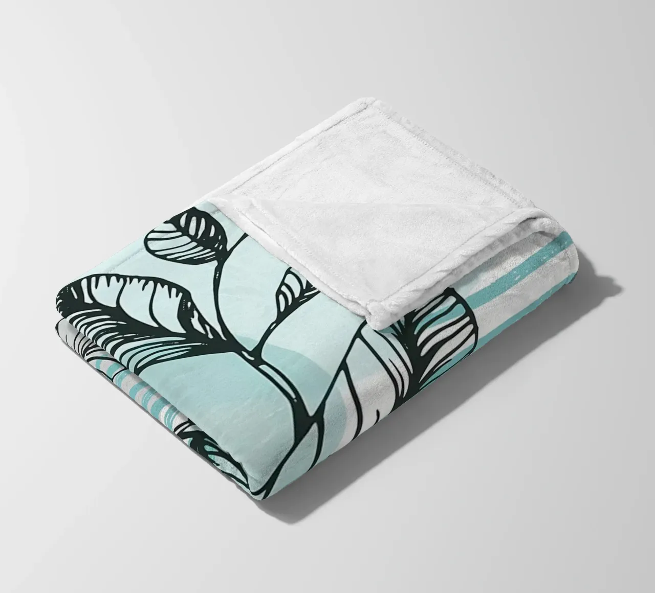 foglie rami piante coperta in pile da Robert Wiesner