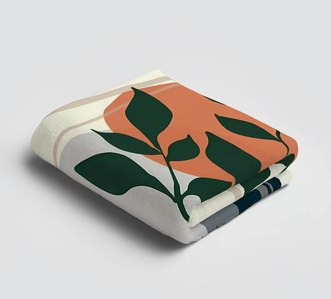 bladeren plant botanisch badhanddoek van Robert Wiesner