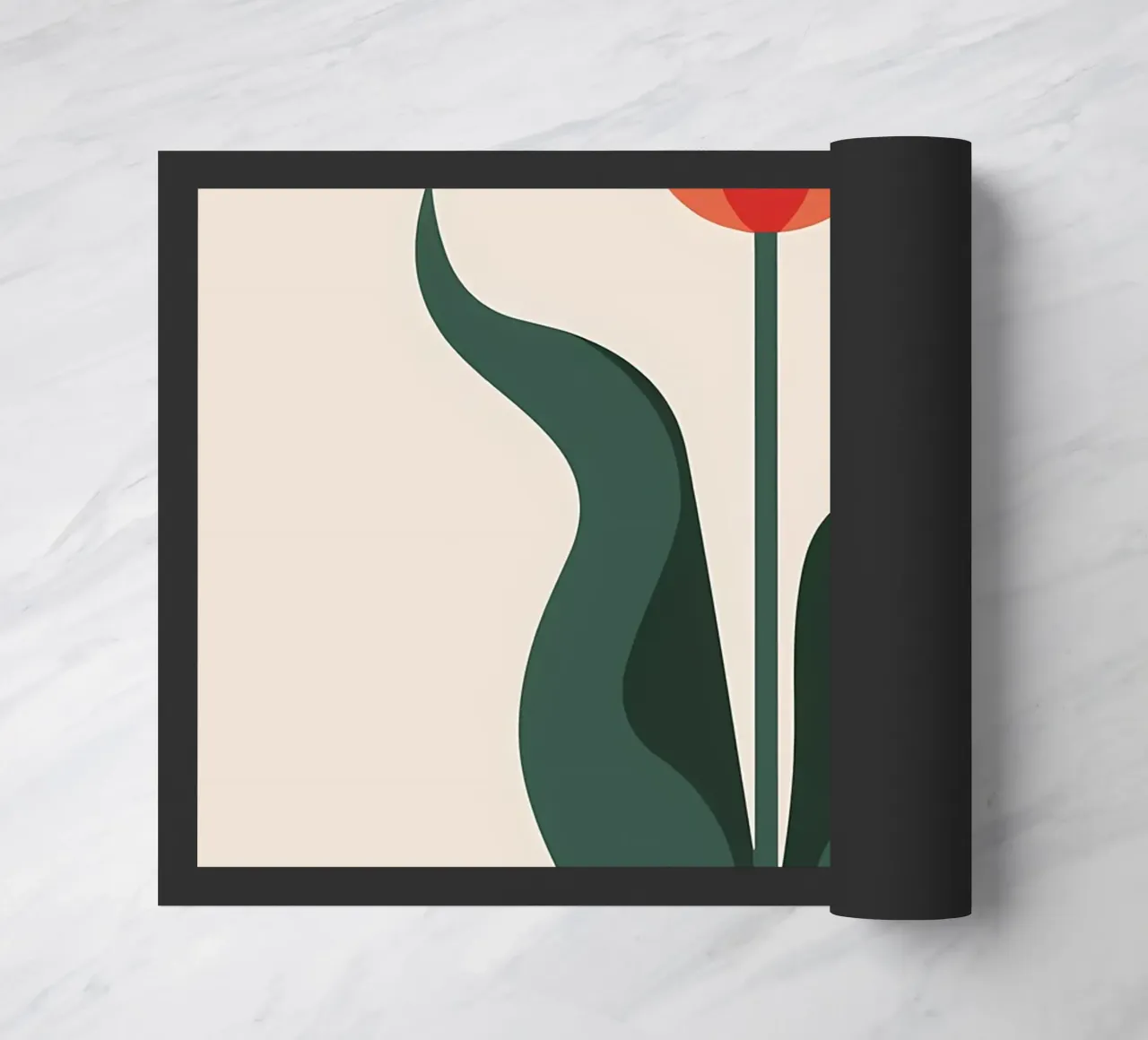 fiore di tulipano in fiore zerbino da Robert Wiesner