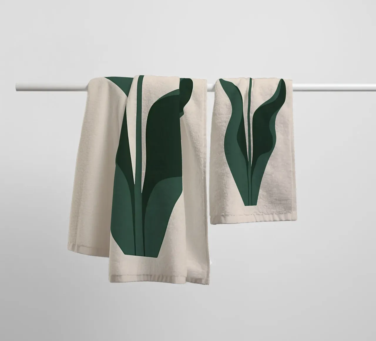 fiore di tulipano in fiore asciugamano da bagno da Robert Wiesner
