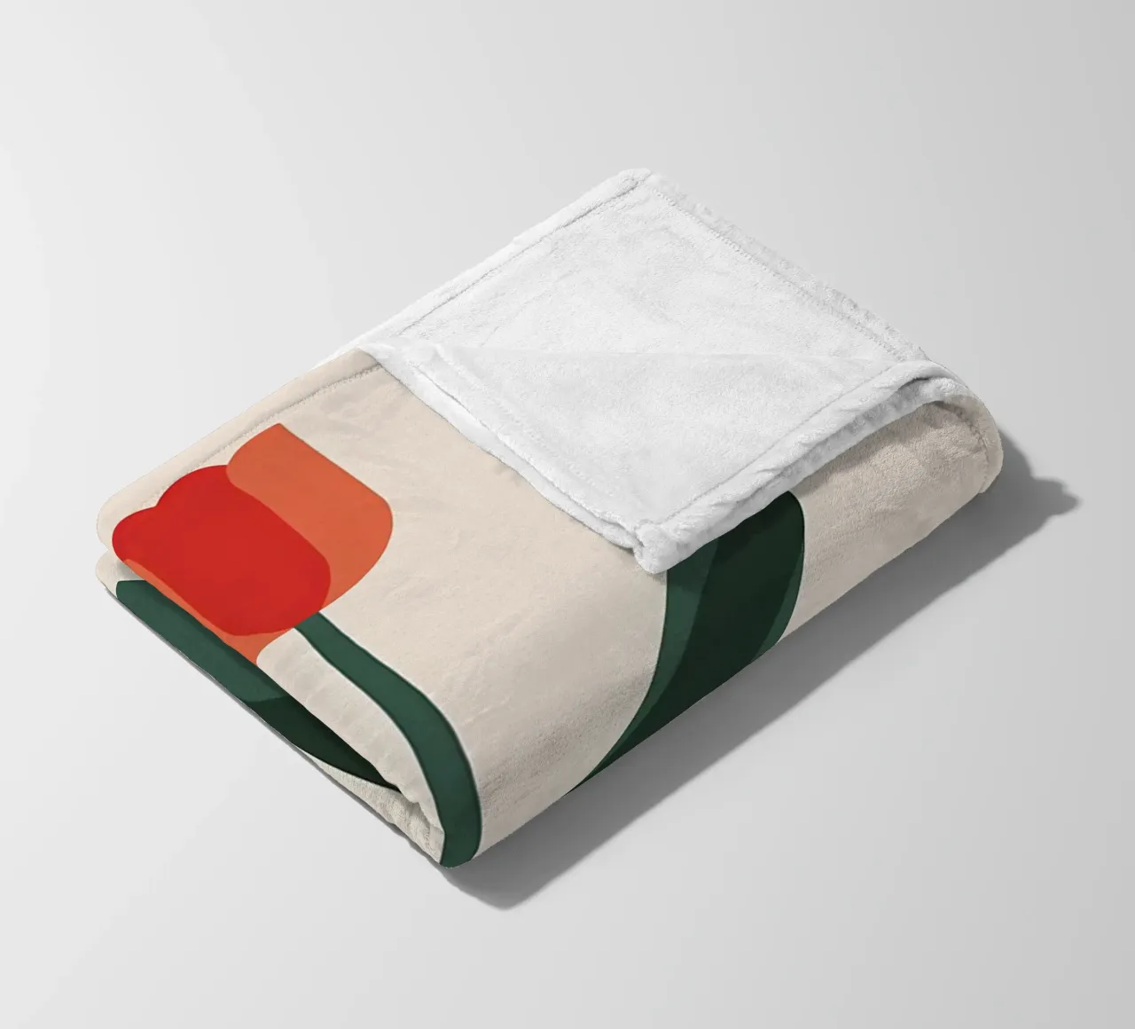 fiore di tulipano in fiore coperta in pile da Robert Wiesner