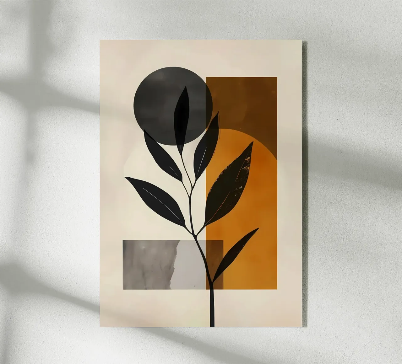 foglie forme geometriche plexiglass da Robert Wiesner