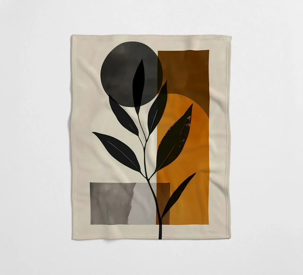 foglie forme geometriche coperta in pile da Robert Wiesner