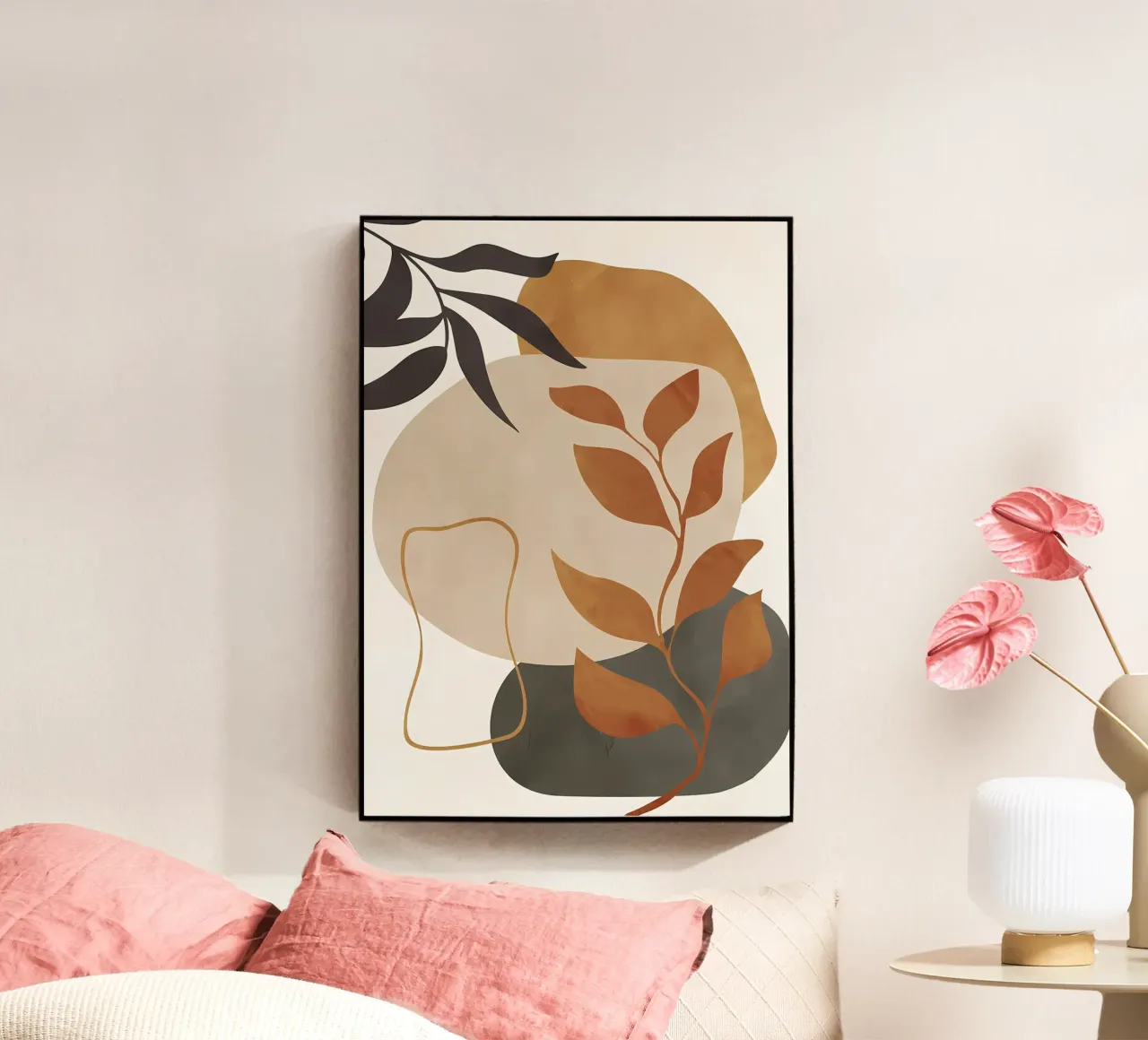 leaves plant foliage nature acrylic glass by Robert Wiesner