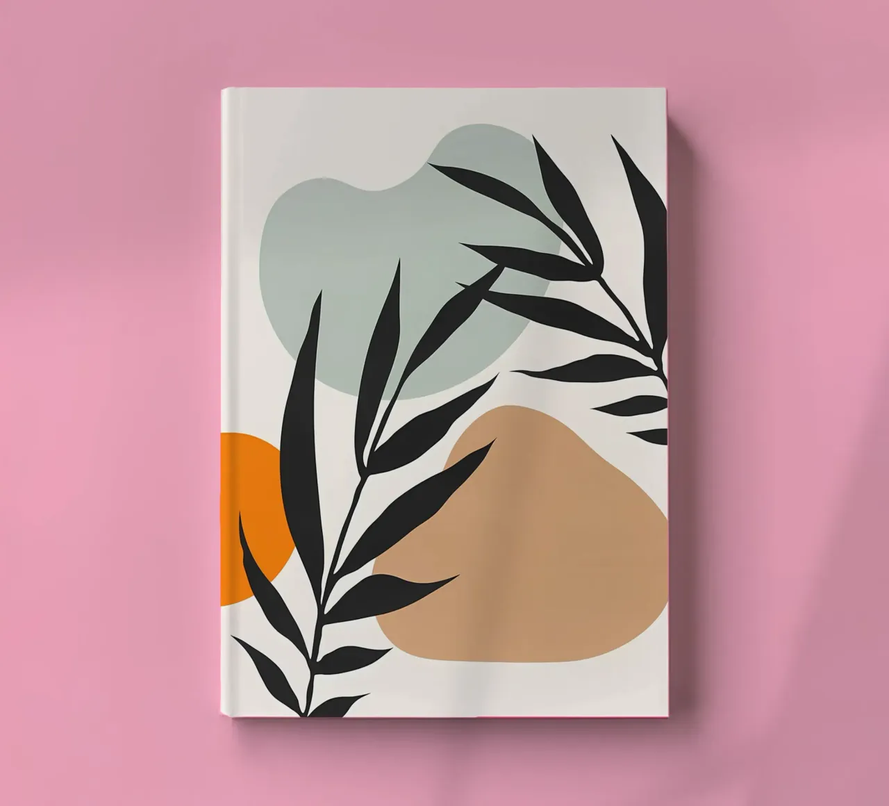 leaves abstract shapes foliage notebook by Patrick L Lord