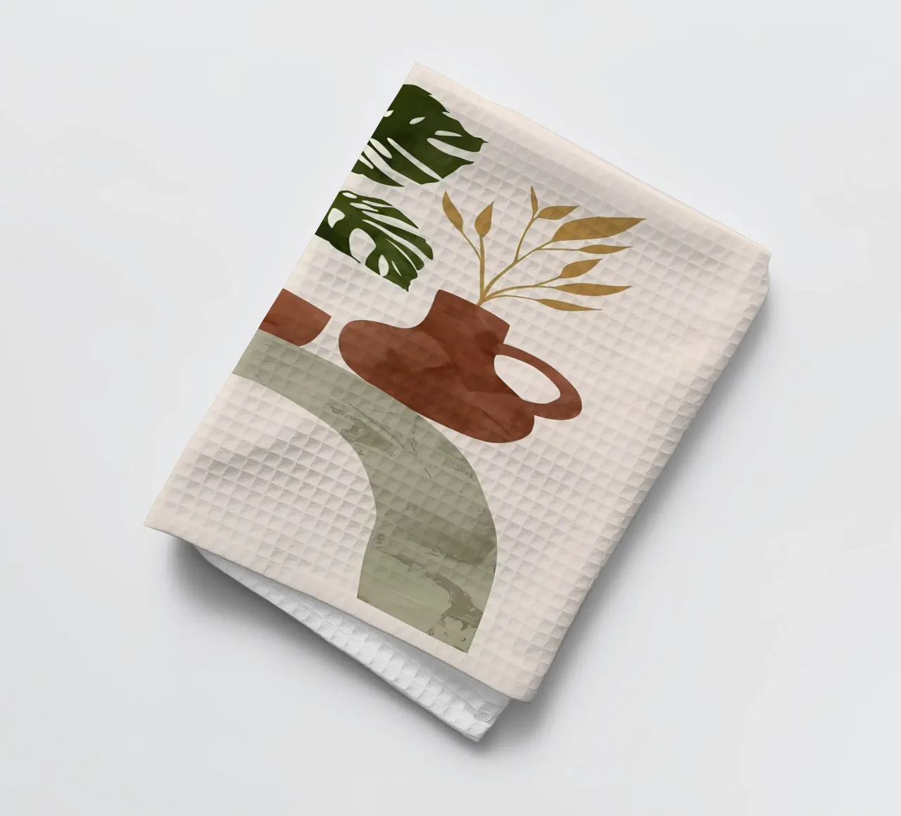 plante en pot monstera torchon de Patrick L Lord