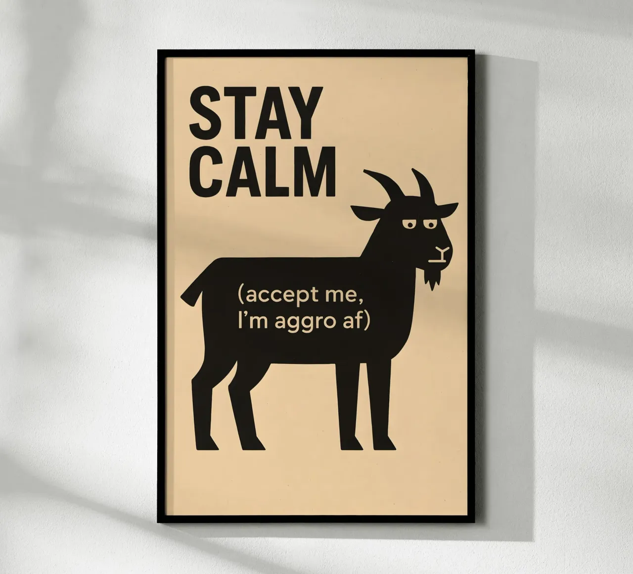 Climb Every Mountain (Alone!) poster da Art.Piece