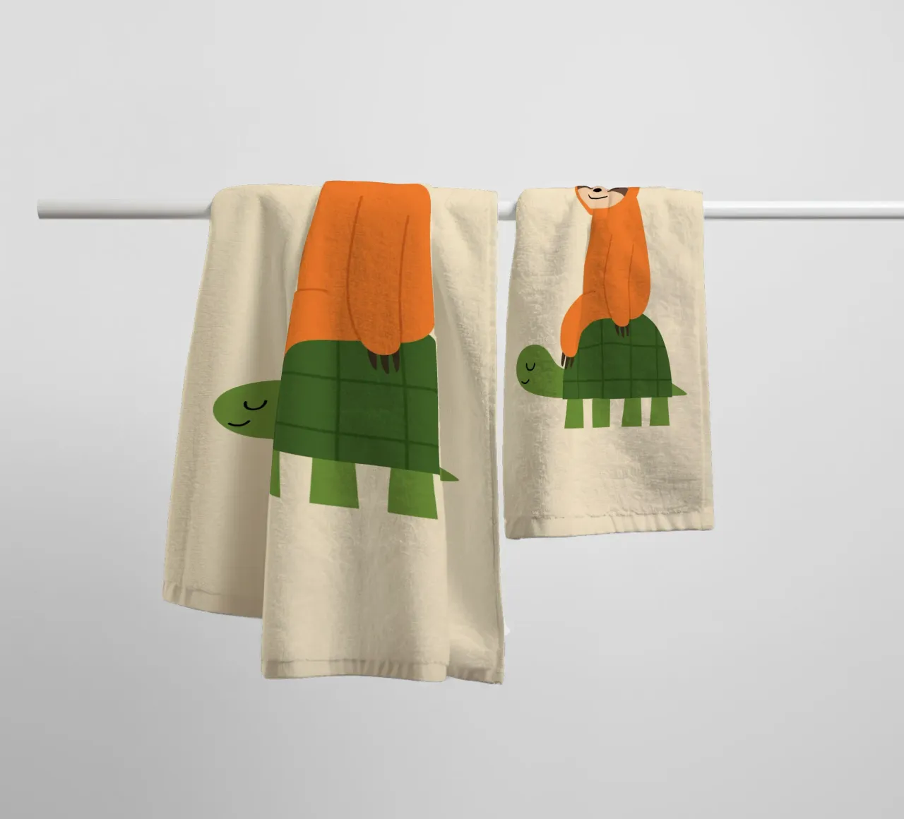 Slow Friends Club towel by Andy Westface