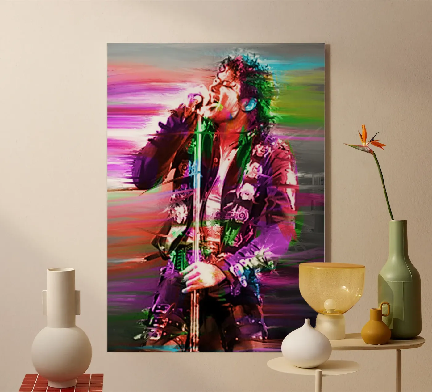 Michael Jackson art acryl van Lembayung art