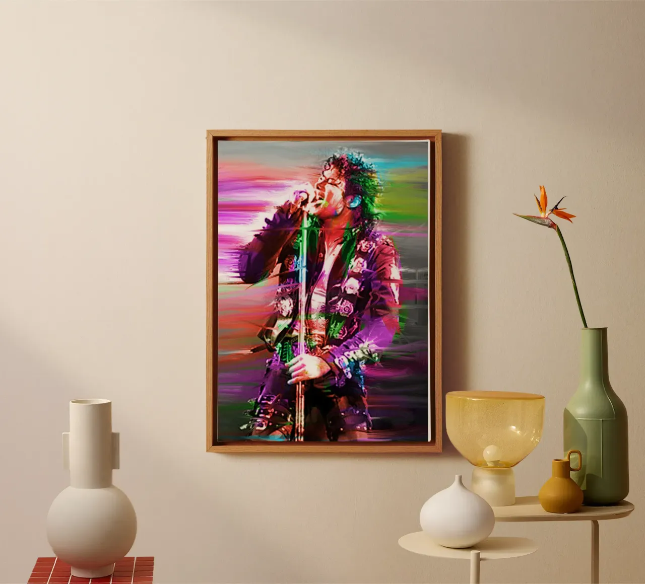 Michael Jackson art canvas by Lembayung art